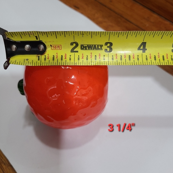 Murano Style Fruit Blown Art Glass Decor - Picture 15 of 16